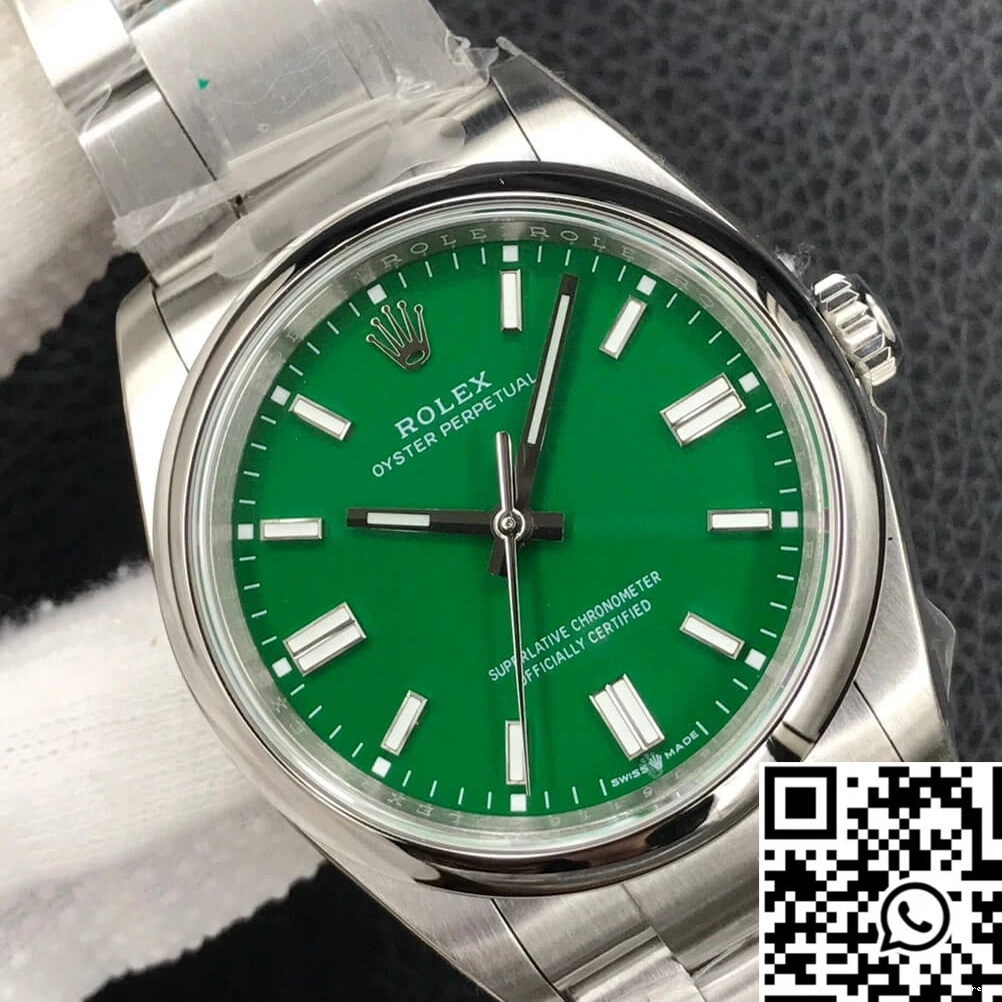 Factory Perpetual M126000-0005 Oyster Dial 36MM Green EW Rolex 0207